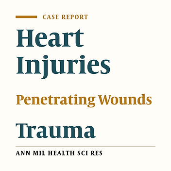 Penetrating Heart Injury: a case report