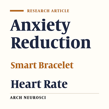 The Relaxing Effect of Smart Bracelet on Heart Rate in Taekwondo Athletes Before Qualifying for Matches