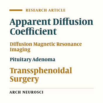 Is There Any Congruity Between Tumor Consistency in Pituitary Macroadenomas and Preoperative Diffusion Weighted Imaging and Apparent Diffusion Coefficient (ADC) Map?