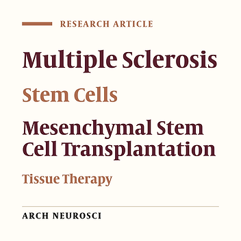 Intrathecal Mesenchymal Stem Cell Therapy in Multiple Sclerosis: A Follow-Up Study for Five Years After Injection