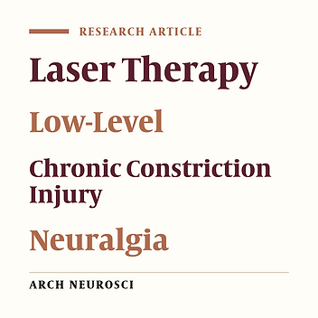 Effects of 660 nm Low Level Laser Therapy on Neuropathic Pain Relief Following Chronic Constriction Injury in Rat Sciatic Nerve