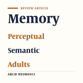 Memory Encoding Processes in Young and Old Adults