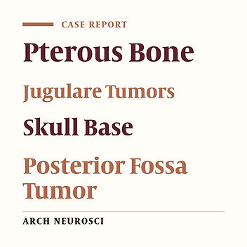 Initial Experience With the Retrosigmoid Inframeatal Approach in Skull Base Surgery