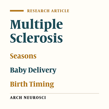 Scattering Month and Day of Baby Delivery in a Retrospective Survey Linked to 1484 Patients With Multiple Sclerosis