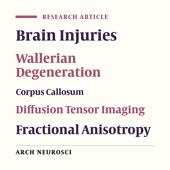 Demonstration of Differentially Degenerated Corpus Callosam in Patients With Moderate Traumatic Brain Injury: With a Premise of Cortical-callosal Relationship