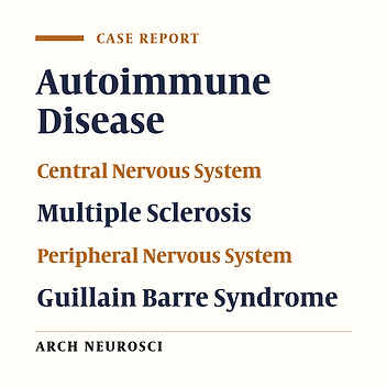 Cover image of the article: Autoimmune Disorder of the Central and Peripheral Nervous Systems: Report of a Case With Very Long Follow-Up