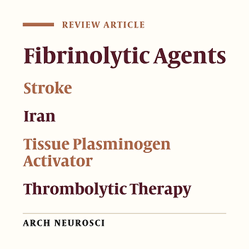 Tissue  Plasminogen Activator: A Literature Review