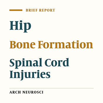 Prevalence of Hip Ossification and Related Clinical Factors in Cases With Spinal Cord Injury
