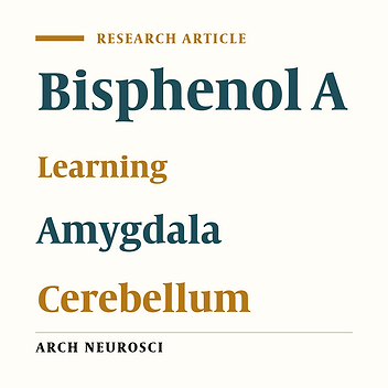 Learning Modulate Down Regulation of GABAAα1 Receptors in Amygdala and Cerebellum of Rats Exposed to Bisphenol A