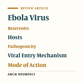 Nature and History of Ebola Virus: An Overview