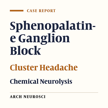 An Unusual Location for Sphenopalatine Ganglion in the Pterygopalatine Fossa Which May Facilitate Radiofrequency Neurolysis: A Case Report