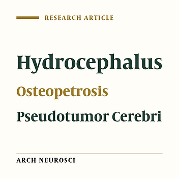 Neurological Manifestations as Presenting Feature of Osteopetrosis in Children; A Review of 11 Cases
