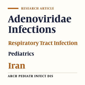 Detection of Adenovirus Infection Among Children With Acute Respiratory Disease During 2010-2012 in Shiraz, Iran
