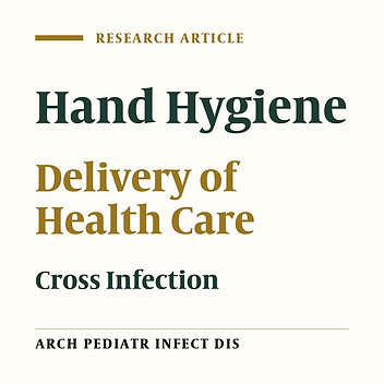 Hand Hygiene Compliance by the Health Care Staff in a Pediatric Hospital