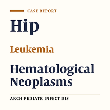 Bilateral Irritable Hip: A Rare Presentation of Leukemia in Children