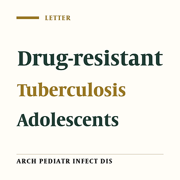 Treatment Outcomes of Adolescents With Drug-Resistant Tuberculosis in Resource-Constrained Settings