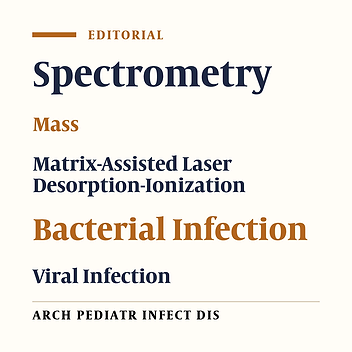 Matrix-Assisted Laser Desorption/Ionization Time of Flight Mass Spectrometry: A New Guide to Infectious Disease