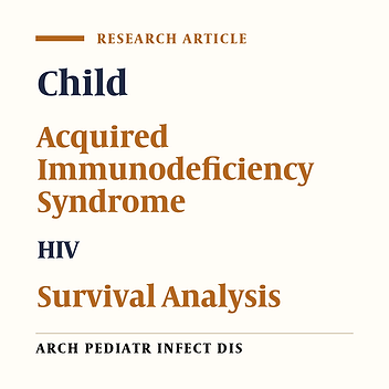 Characterization of the Epidemiological Profile and Survival of Children with AIDS in Santa Catarina, Brazil, 1988 - 2013