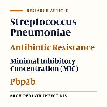 Detection of pbp2b Gene and Antimicrobial Susceptibility Pattern of Streptococcus Pneumoniae Isolates in Tehran Hospitals, Iran