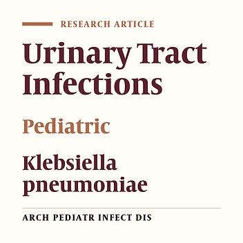 Molecular Epidemiology of Extended-Spectrum Beta-Lactamase-Producing Klebsiella pneumoniae Strains Isolated from Children with Urinary Tract Infections