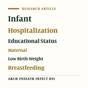 Causes and Risk Factors of Hospitalization Among Infants Less than Six Months Old in Tehran
