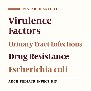 Distribution of Uropathogenic Virulence Genes in Escherichia coli Isolated from Children with Urinary Tract Infection in Sanandaj, Iran