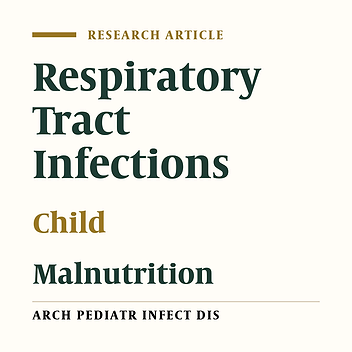 Prevalence of Malnutrition Among Under-Five Year Old Children With Acute Lower Respiratory Tract Infection Hospitalized at Udupi District Hospital