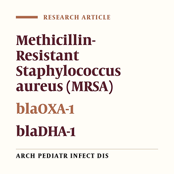 Prevalence of blaOXA-1 and blaDHA-1 AmpC β-Lactamase-Producing and Methicillin-Resistant Staphylococcus aureus in Iran