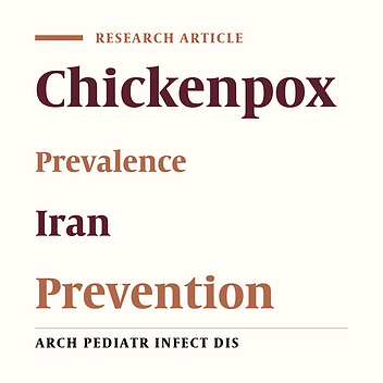 Seroprevalence of Varicella Zoster Infection at Provincial Level in Iranian Adolescents: The CASPIAN-III Study