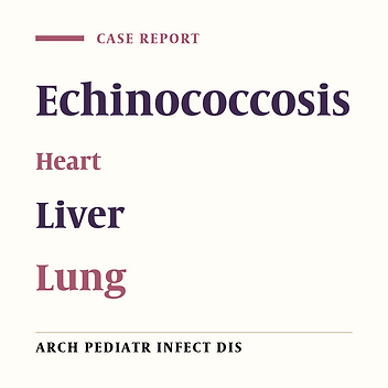 Hydatid Cyst of Heart, Liver and Lung