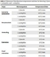 Evaluation of Enterococcus faecalis, Lactobacillus acidophilus, and Lactobacillus plantarum in Biopsy Samples of Colorectal Cancer and Polyp Patients Compared to Healthy People