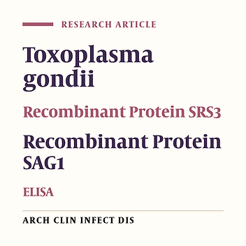 Evaluation of Recombinant SRS3 Antigen for Diagnosis of Toxoplasmosis by Enzyme-Linked Immunosorbent Assay