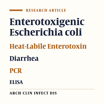 Rapid and Specific Polymerase Chain Reaction-Enzyme Linked Immunosorbent Assay for Detection of Escherichia coli LT Toxin From Clinical Isolates