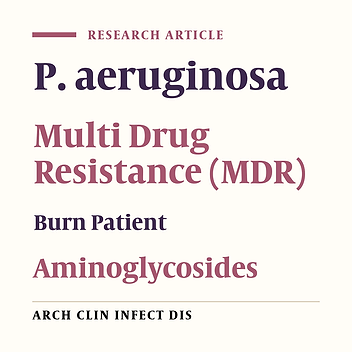 The Prevalence of Aminoglycoside-Modifying Enzyme Genes Among Pseudomonas aeruginosa Strains Isolated From Burn Patients