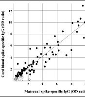 Transplacental Transfer Efficiency of SARS-CoV-2-Specific IgG Antibodies in Iranian Seropositive Mothers: A Monocentric Study in Karaj, Iran