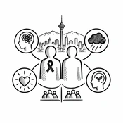 Depressive Symptoms, Quality of Life, and Worry Among People Living with HIV and Community Controls: A Cross-sectional Comparative Study in Tehran, Iran (AI-generated illustration)