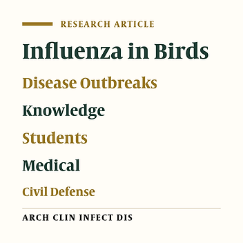 Knowledge and Preparedness for Avian Influenza Among the First Year Medical Students and Interns of Tehran University of Medical Sciences