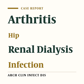 Purulent Collection of Bladder and Urinary Tract: An Unusual Cause of Hip Arthritis