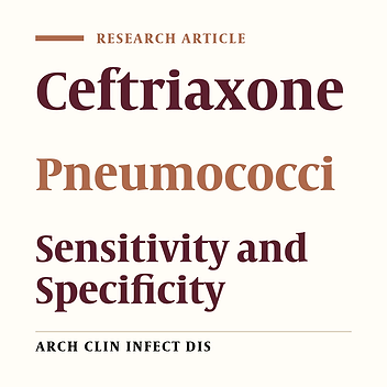 Prevalence of Ceftriaxon-Sensitive Pneumococci Infection and Use of E- Test for Patients Admitted to Ghaem and Imam Reza Hospitals During a Two-Year Period
