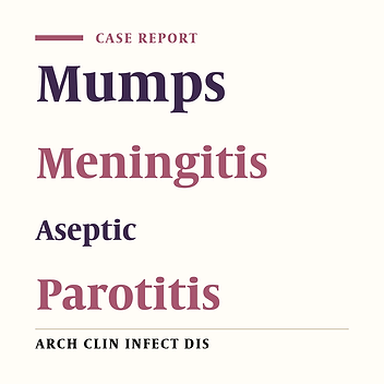 Simultaneous Aseptic Meningitis and Acute Non-Mumps Associated Parotitis