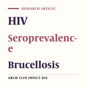 Seroprevalence of Brucellosis in HIV-Infected Patients in Sanandaj, Iran
