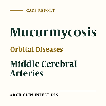 A Case of Progressive Rhino-Orbital Mucormycosis Involving the Brain Via Direct Extension, Retrograde Perineural Spreading and Middle Cerebral Artery Vasculopathy
