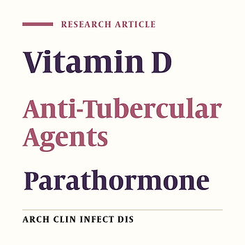Serum Parathormone Levels as a Sign for Vitamin D Deficiency During Anti-Tuberculosis Therapy, a Pilot Study