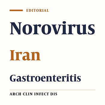 Cover image of the article: Norovirus Outbreak in Iran