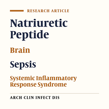 Diagnostic Performance of Brain Natriuretic Peptide in Patients Suspected to Sepsis