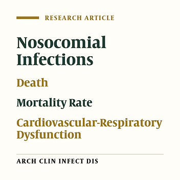 Attitudes Toward Nosocomial Infections Associated Mortality at Intensive Care Units, and Evaluation of the Risk Factors