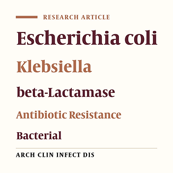Prevalence of CTX-M, TEM and SHV Beta-lactamases in Clinical Isolates of Escherichia Coli and Klebsiella Pneumoniae Isolated From Aleppo University Hospitals, Aleppo, Syria