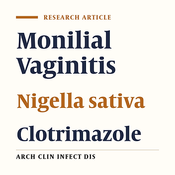 Therapeutic Effects of Nigella Sativa Linn (Black Cumin) on Candida albicans Vaginitis