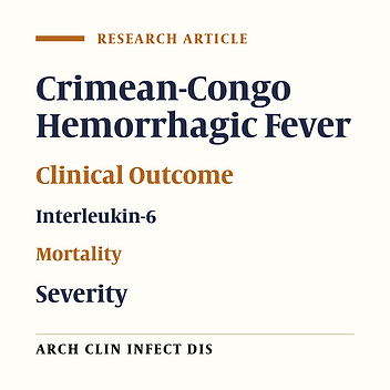 Evaluation of Serum Level of Interleukin-6 in Patients With Crimean-Congo Hemorrhagic Fever in Zahedan, Iran, From 2012 to 2015