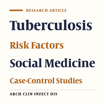 Associations Between Socio-Environmental Determinants and the Risk of Pulmonary Tuberculosis in Guilan, Iran